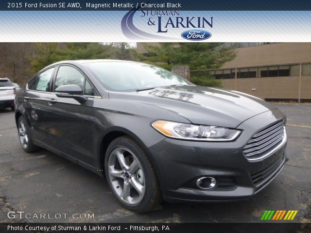 2015 Ford Fusion SE AWD in Magnetic Metallic