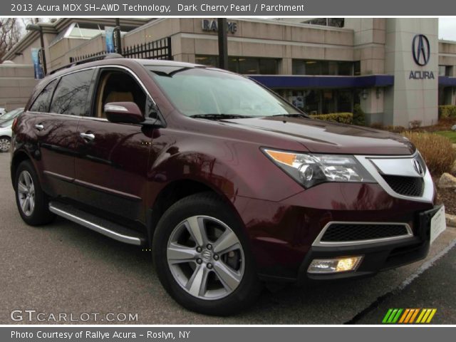 2013 Acura MDX SH-AWD Technology in Dark Cherry Pearl