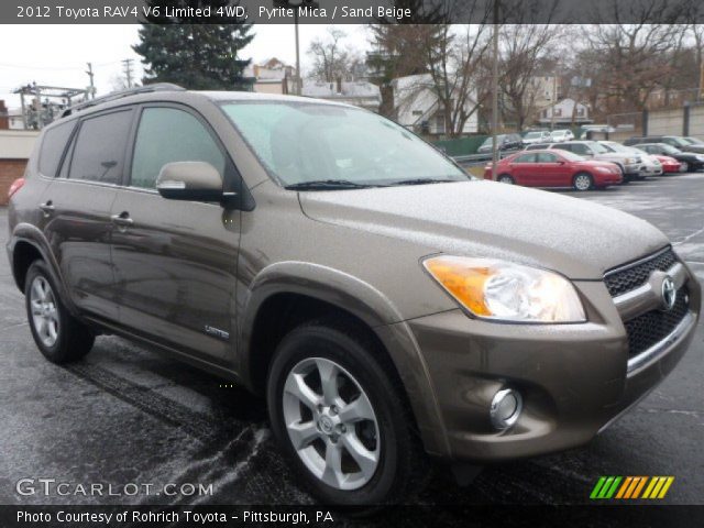 2012 Toyota RAV4 V6 Limited 4WD in Pyrite Mica