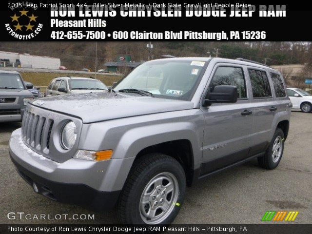 2015 Jeep Patriot Sport 4x4 in Billet Silver Metallic