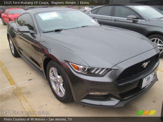2015 Ford Mustang V6 Coupe in Magnetic Metallic