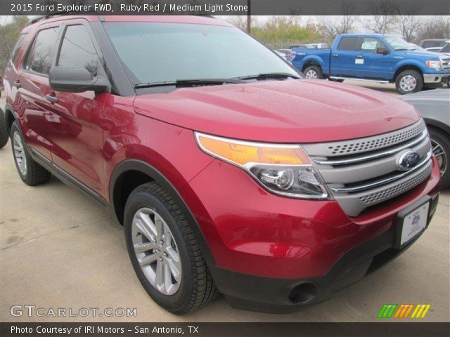 2015 Ford Explorer FWD in Ruby Red