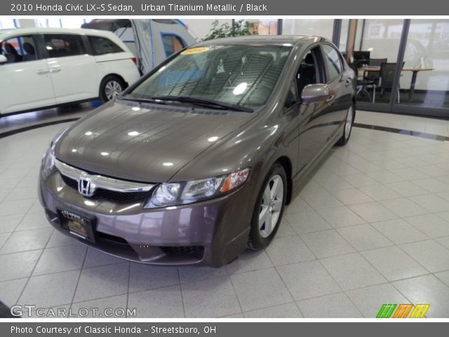 2010 Honda Civic LX-S Sedan in Urban Titanium Metallic
