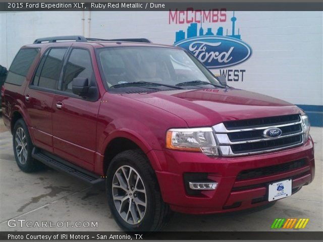 2015 Ford Expedition XLT in Ruby Red Metallic