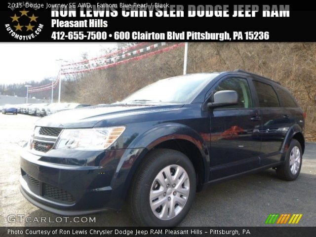2015 Dodge Journey SE AWD in Fathom Blue Pearl