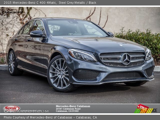 2015 Mercedes-Benz C 400 4Matic in Steel Grey Metallic