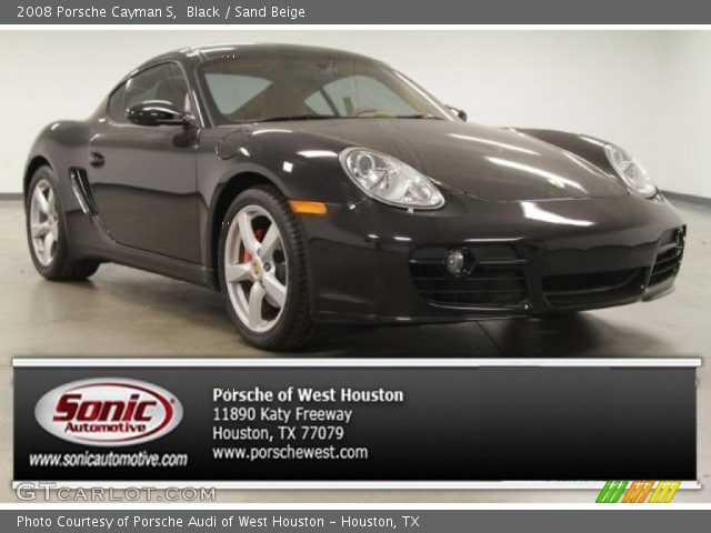 2008 Porsche Cayman S in Black