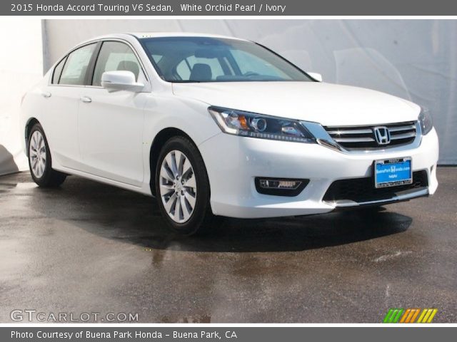 2015 Honda Accord Touring V6 Sedan in White Orchid Pearl