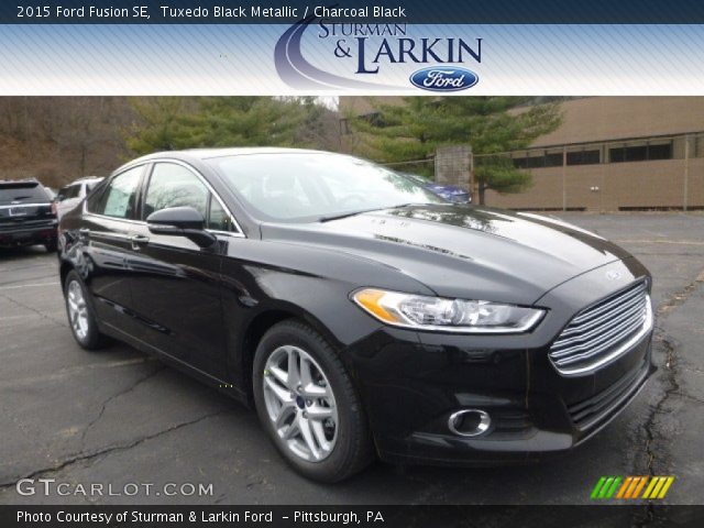 2015 Ford Fusion SE in Tuxedo Black Metallic