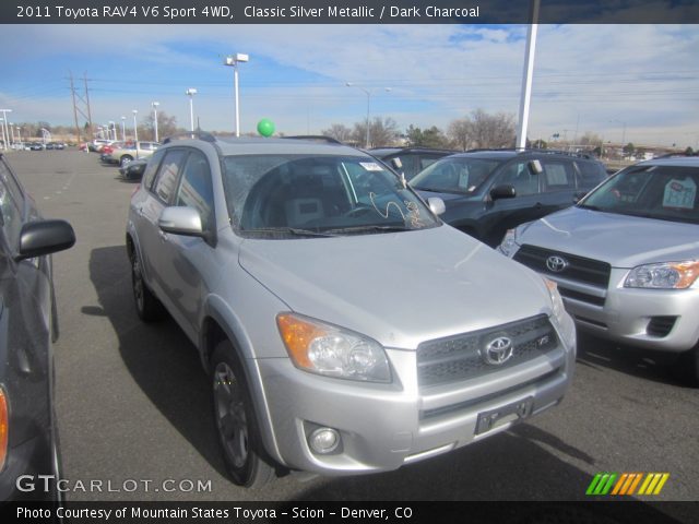 2011 Toyota RAV4 V6 Sport 4WD in Classic Silver Metallic
