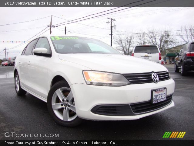 2013 Volkswagen Jetta TDI Sedan in Candy White