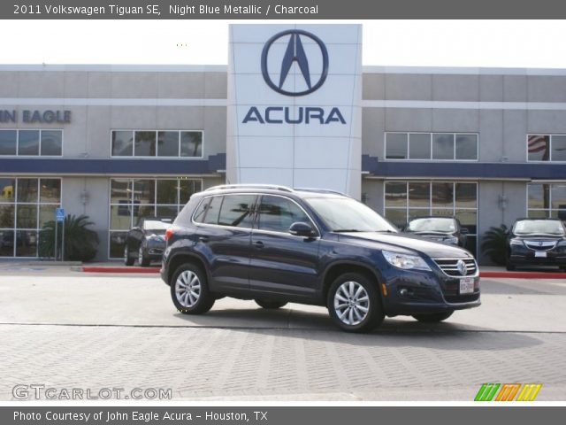 2011 Volkswagen Tiguan SE in Night Blue Metallic