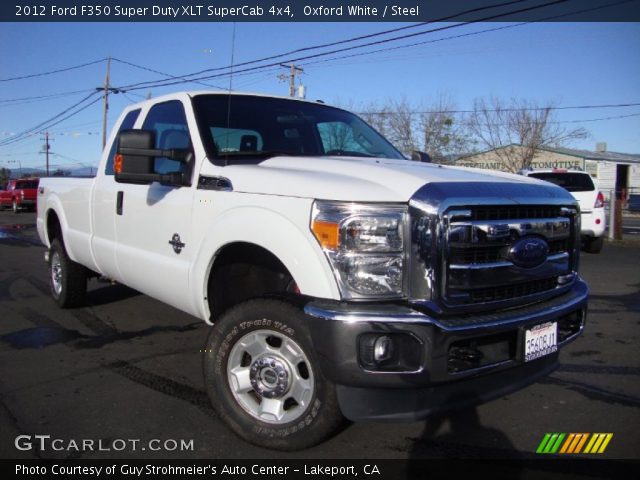 2012 Ford F350 Super Duty XLT SuperCab 4x4 in Oxford White