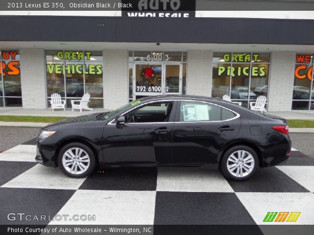 2013 Lexus ES 350 in Obsidian Black