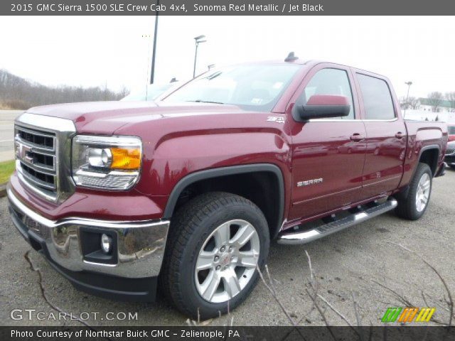 2015 GMC Sierra 1500 SLE Crew Cab 4x4 in Sonoma Red Metallic