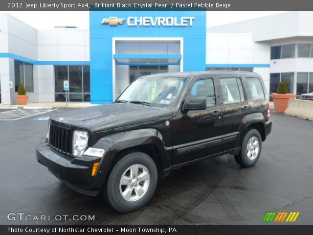 2012 Jeep Liberty Sport 4x4 in Brilliant Black Crystal Pearl