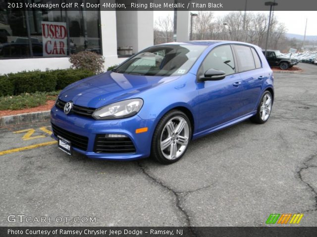 2013 Volkswagen Golf R 4 Door 4Motion in Rising Blue Metallic