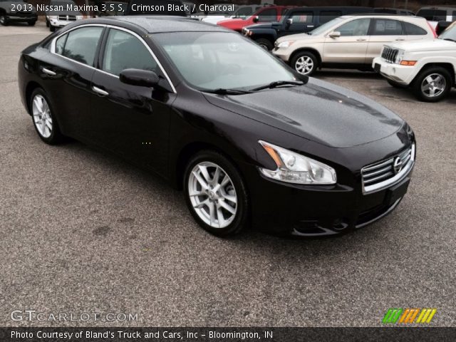 2013 Nissan Maxima 3.5 S in Crimson Black