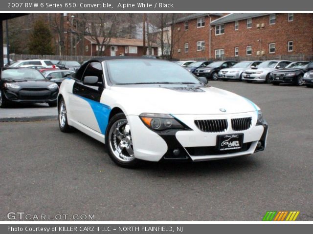 2007 BMW 6 Series 650i Convertible in Alpine White