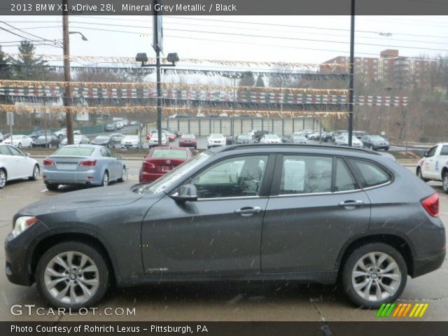 2013 BMW X1 xDrive 28i in Mineral Grey Metallic