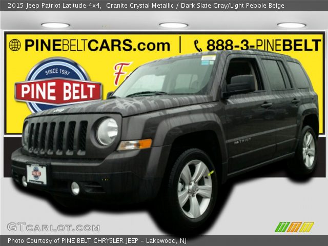 2015 Jeep Patriot Latitude 4x4 in Granite Crystal Metallic
