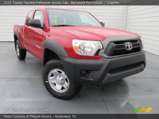 2015 Toyota Tacoma PreRunner Access Cab in Barcelona Red Metallic