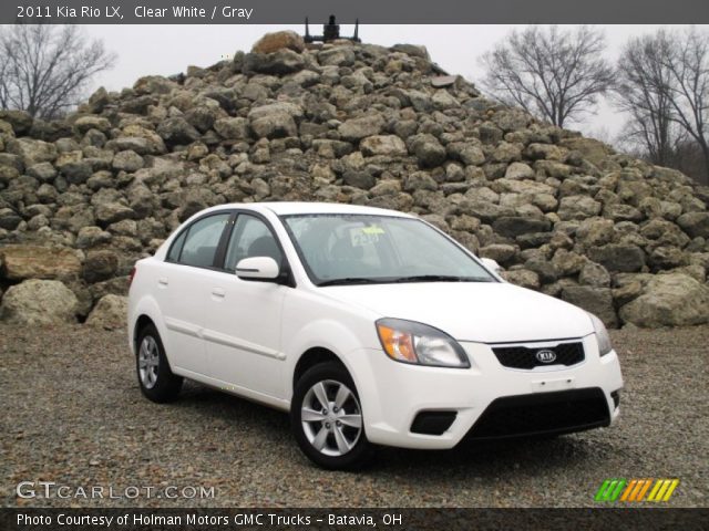 2011 Kia Rio LX in Clear White