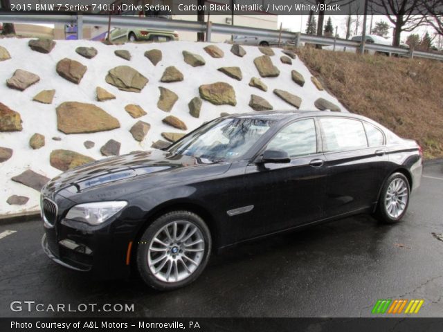 2015 BMW 7 Series 740Li xDrive Sedan in Carbon Black Metallic