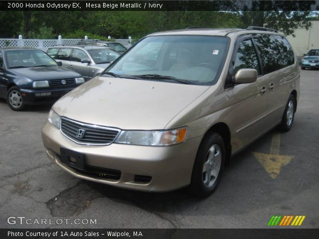 2000 Honda Odyssey EX in Mesa Beige Metallic