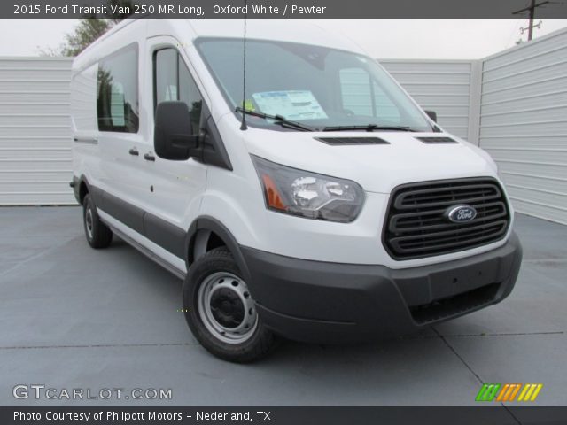 2015 Ford Transit Van 250 MR Long in Oxford White
