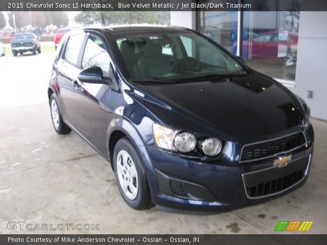 2015 Chevrolet Sonic LS Hatchback in Blue Velvet Metallic