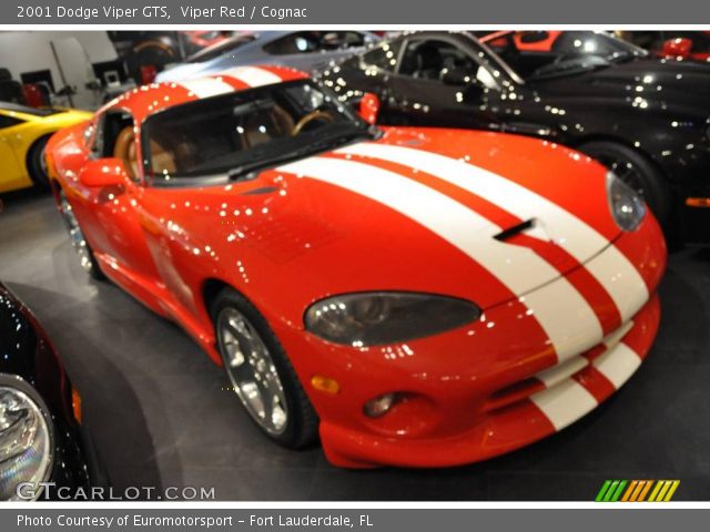 2001 Dodge Viper GTS in Viper Red