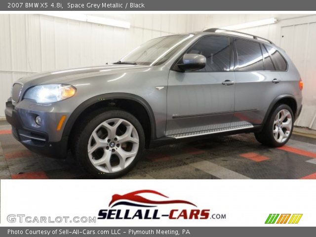 2007 BMW X5 4.8i in Space Grey Metallic