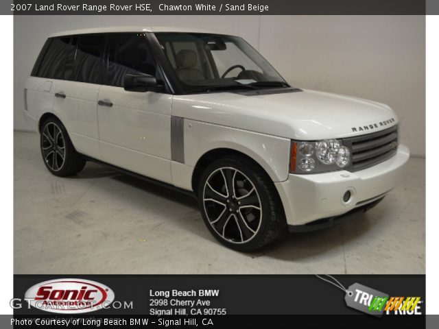 2007 Land Rover Range Rover HSE in Chawton White