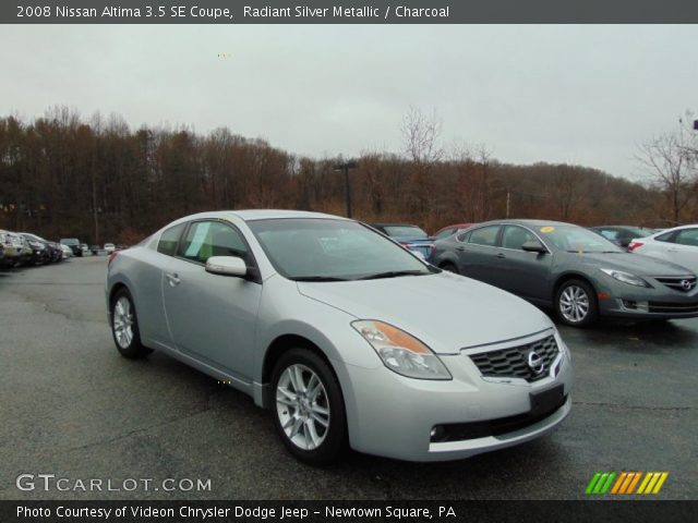 2008 Nissan Altima 3.5 SE Coupe in Radiant Silver Metallic