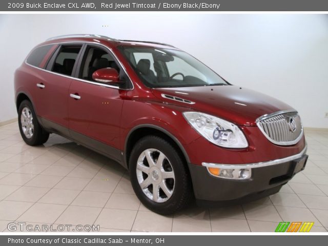 2009 Buick Enclave CXL AWD in Red Jewel Tintcoat
