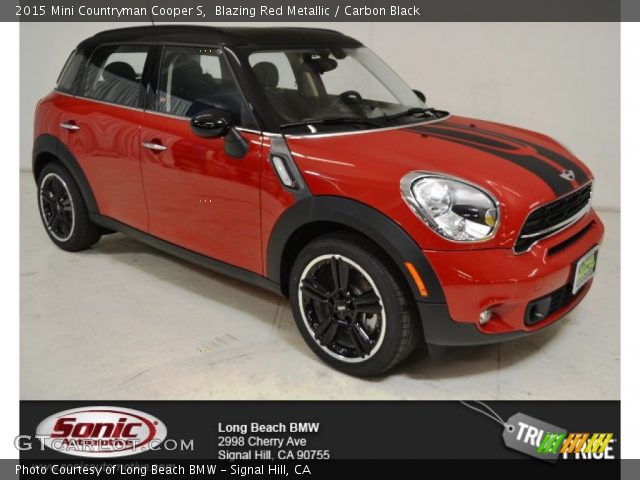 2015 Mini Countryman Cooper S in Blazing Red Metallic