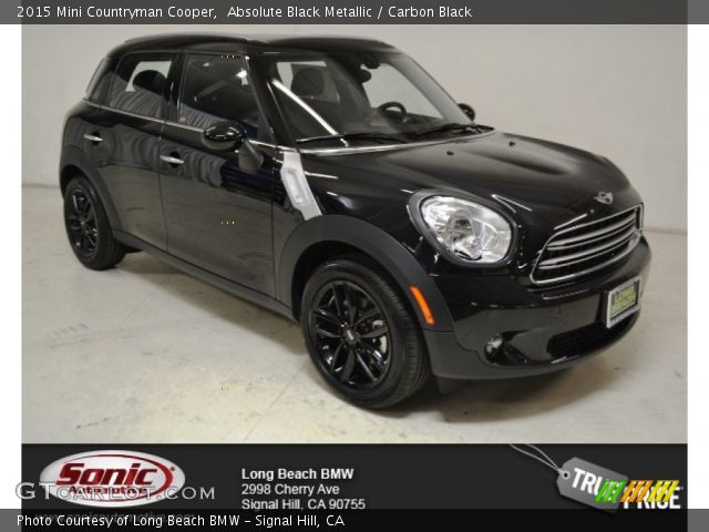 2015 Mini Countryman Cooper in Absolute Black Metallic