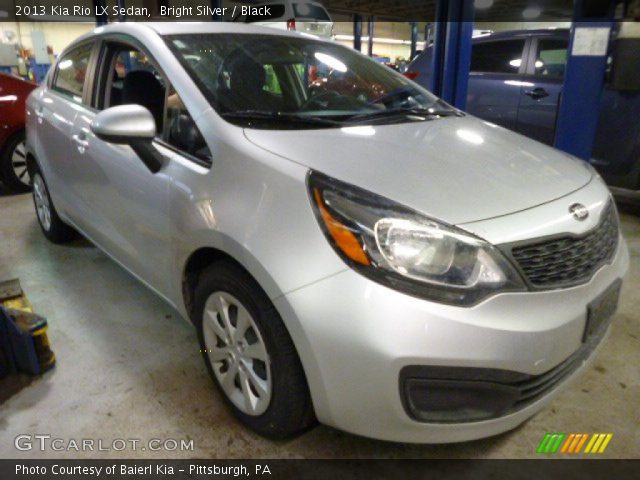 2013 Kia Rio LX Sedan in Bright Silver