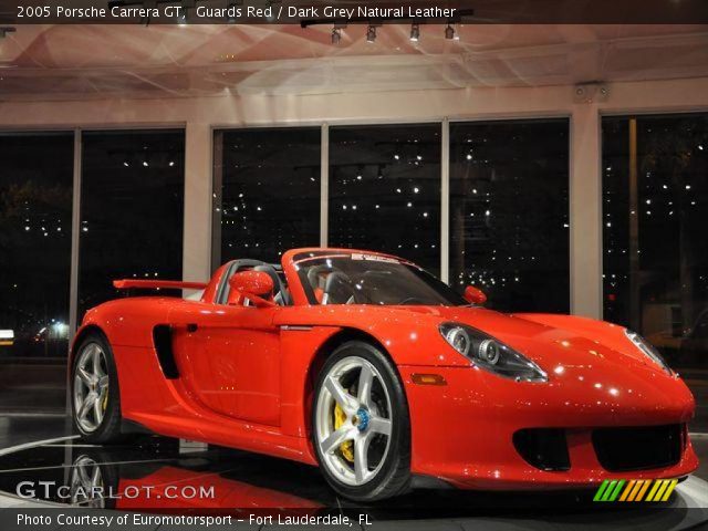 2005 Porsche Carrera GT  in Guards Red