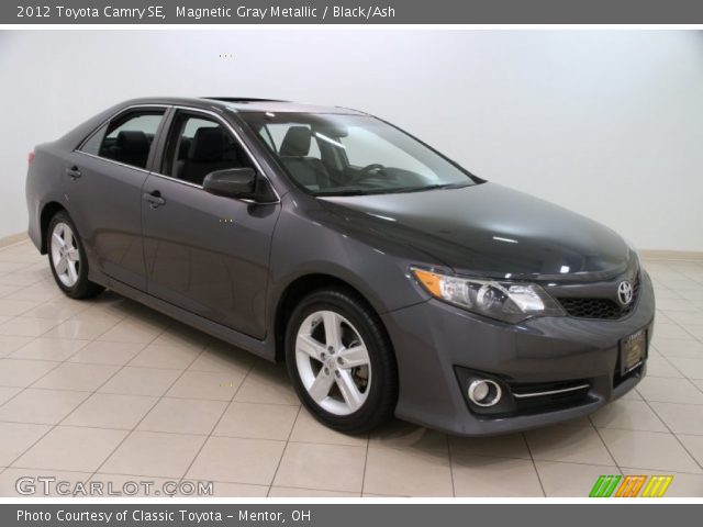 2012 Toyota Camry SE in Magnetic Gray Metallic