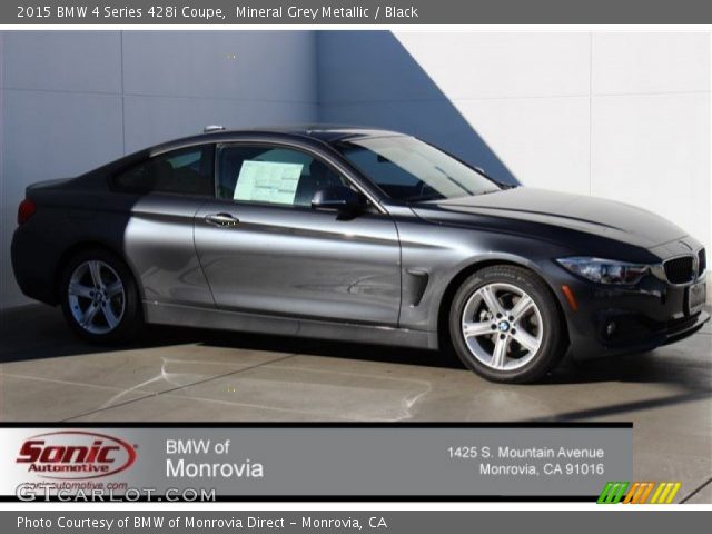 2015 BMW 4 Series 428i Coupe in Mineral Grey Metallic