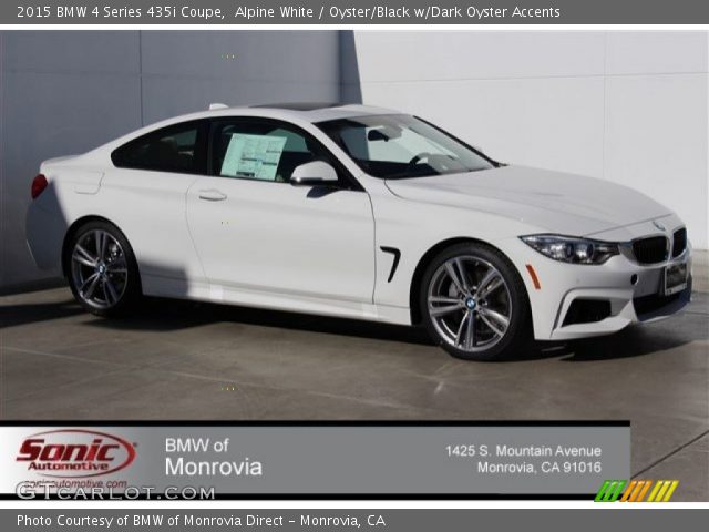 2015 BMW 4 Series 435i Coupe in Alpine White
