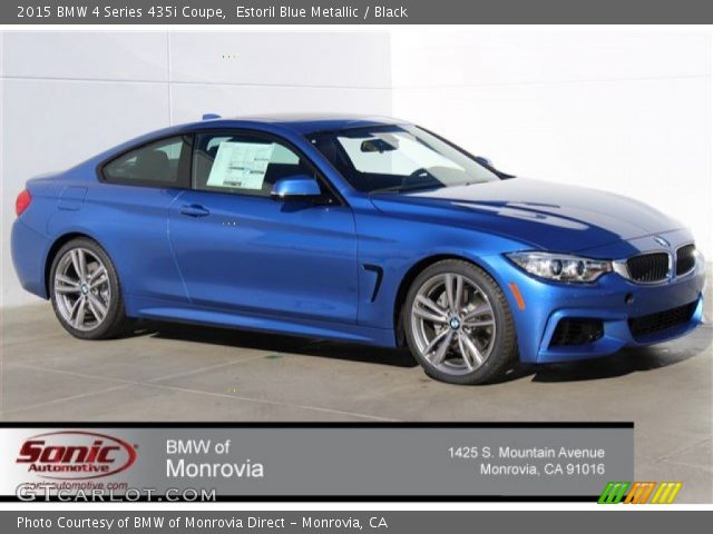 2015 BMW 4 Series 435i Coupe in Estoril Blue Metallic