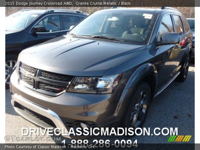 2015 Dodge Journey Crossroad AWD in Granite Crystal Metallic