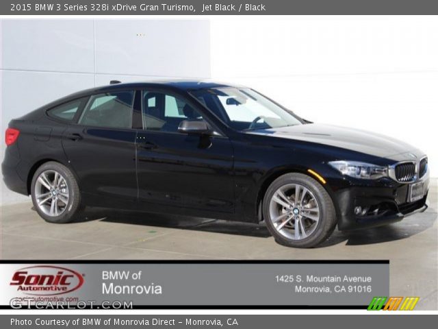 2015 BMW 3 Series 328i xDrive Gran Turismo in Jet Black