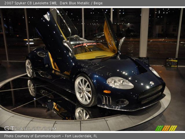 2007 Spyker C8 Laviolette SWB in Dark Blue Metallic