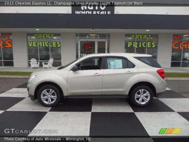 2013 Chevrolet Equinox LS in Champagne Silver Metallic