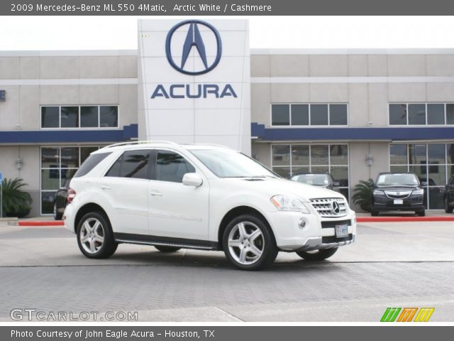 2009 Mercedes-Benz ML 550 4Matic in Arctic White