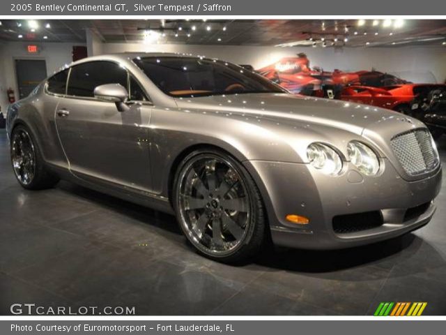 2005 Bentley Continental GT  in Silver Tempest